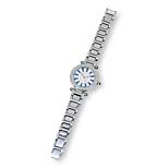 Radiance by Absolute™ Women's Simulated Gemstone Pavé Bracelet Watch