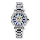 Radiance by Absolute™ Women's Simulated Gemstone Pavé Bracelet Watch