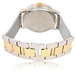 Tahari Two-Tone Women's Crystal-Accented Mesh Bracelet Watch