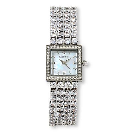 Radiance by Absolute™ Couture Women's Tennis Bracelet Watch
