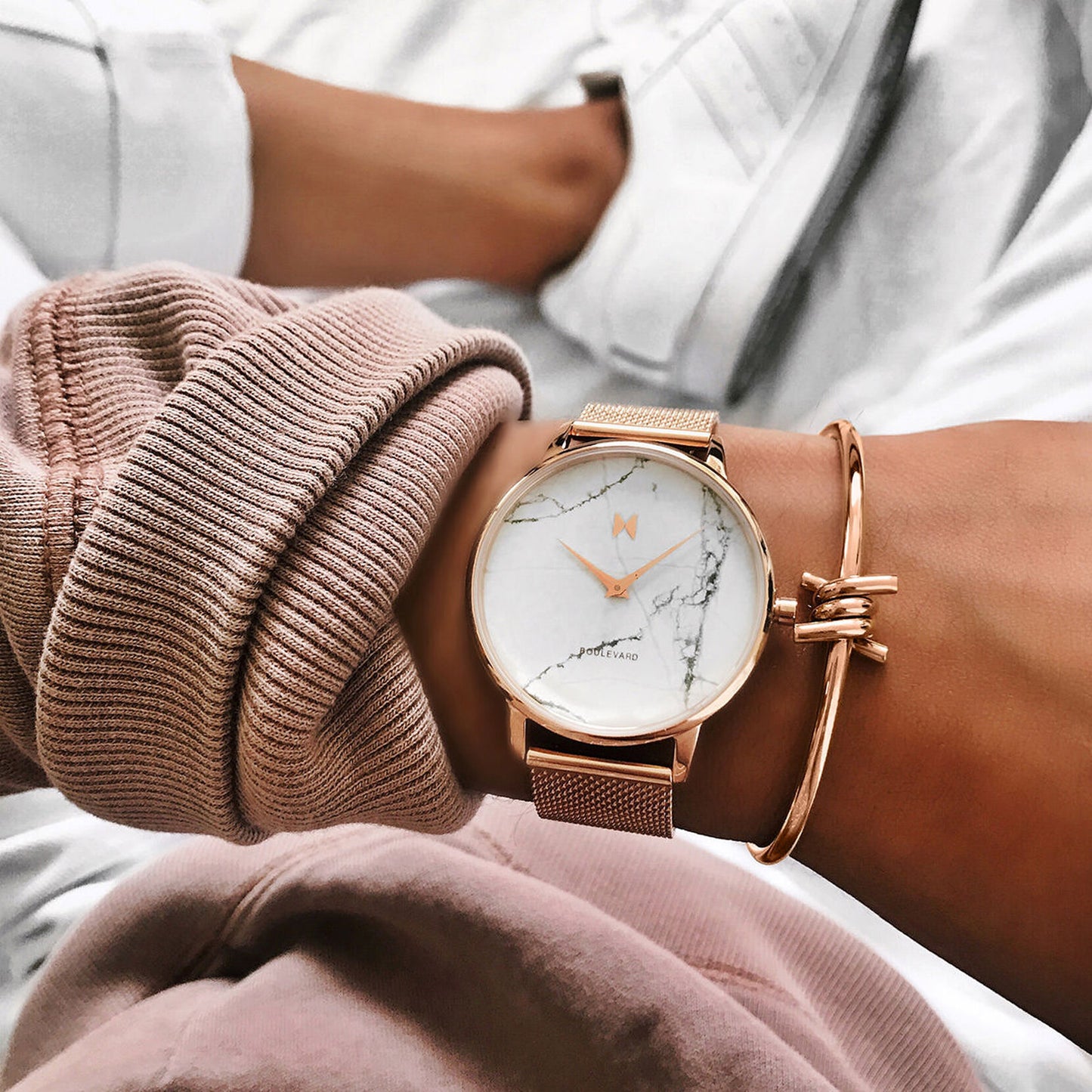 Boulevard Marble - Malibu Rose Women's Watch