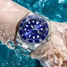 ADDIESDIVE stainless steel watch for men European and American style