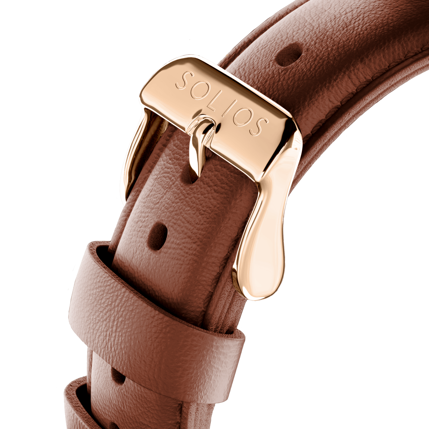 Duo Solar Classic & Mini - White Dial - Rose Gold Case