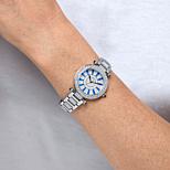 Radiance by Absolute™ Women's Simulated Gemstone Pavé Bracelet Watch
